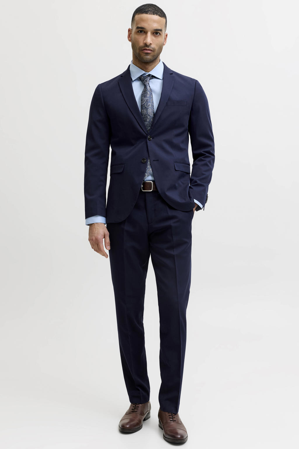 JACK & JONES PREMIUM colbert donkerblauw