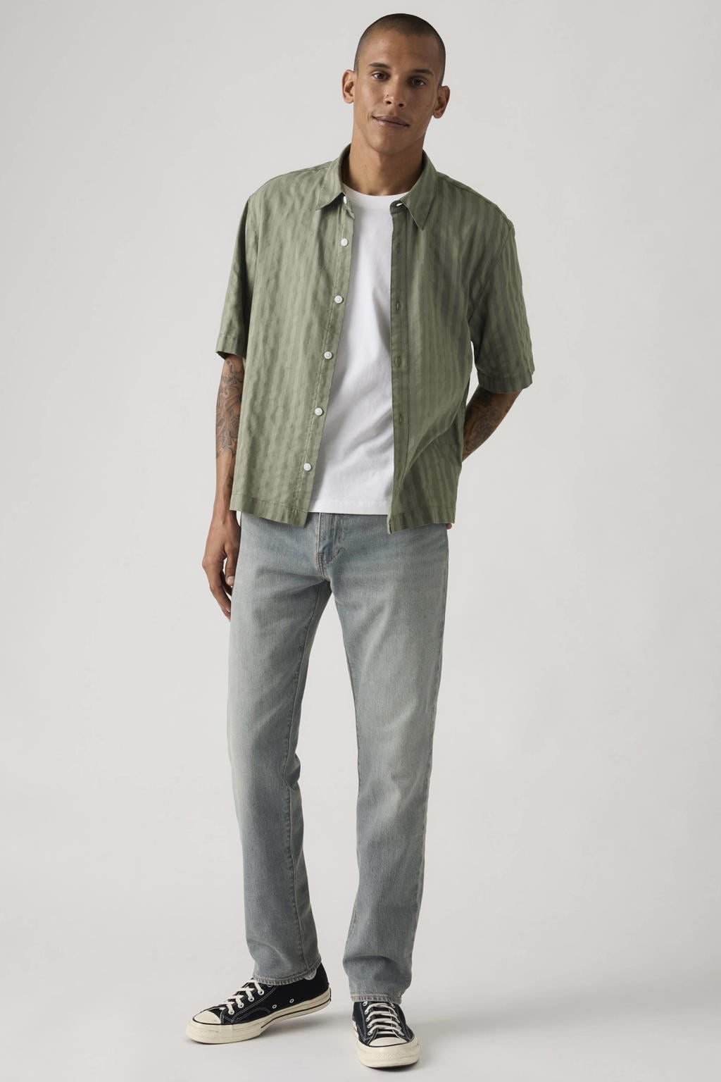 Levi's Big and Tall 502 tapered jeans - lichtblauw