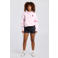 America Today regular fit denim short - zwart