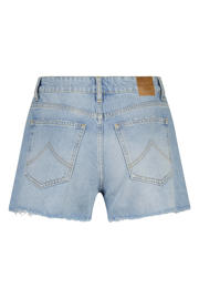 thumbnail: America Today regular fit denim short - lichtblauw