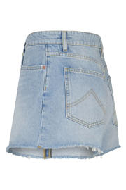 thumbnail: America Today regular fit denim short - lichtblauw
