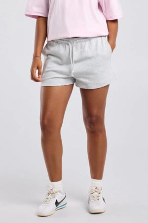 regular fit sweatshort - lichtgrijs