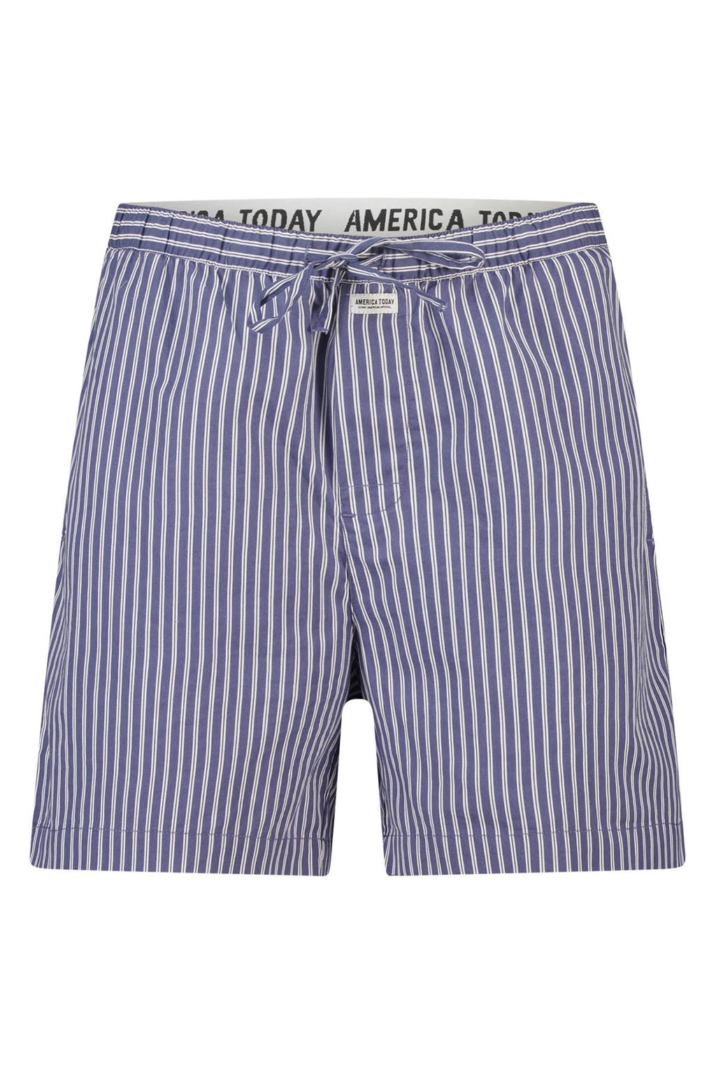 America Today pyjamashort - blauw