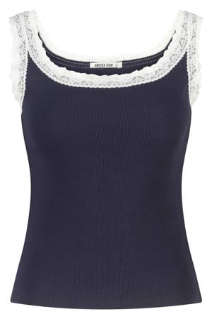 pyjamatop - donkerblauw