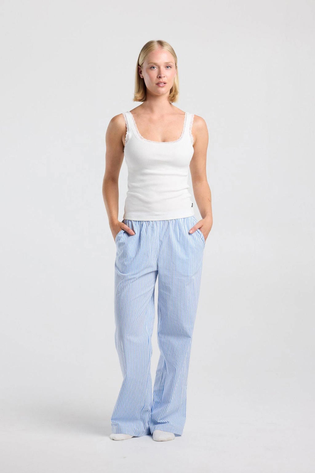 America Today pyjamatop - ecru