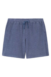 thumbnail: Sissy-Boy relaxed fit short met elastische boord en print - donkerblauw