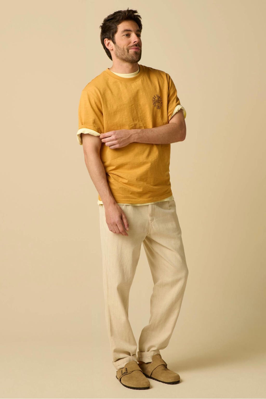 Sissy-Boy linnen relaxed fit broek - wit