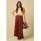 Sissy-Boy midi rok - donkerrood
