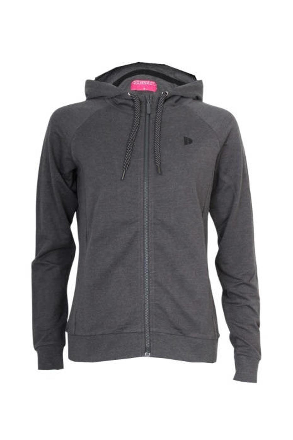 Donnay trainingsjack - donkergrijs