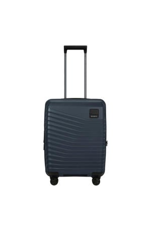 trolley Intuo 55 cm. Expandable donkerblauw