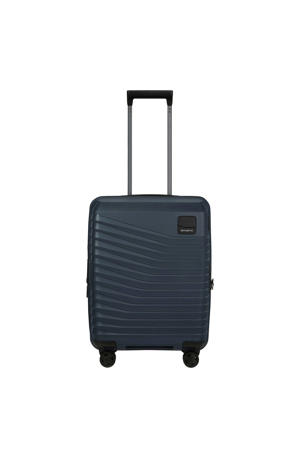 trolley Intuo 55 cm. Expandable donkerblauw
