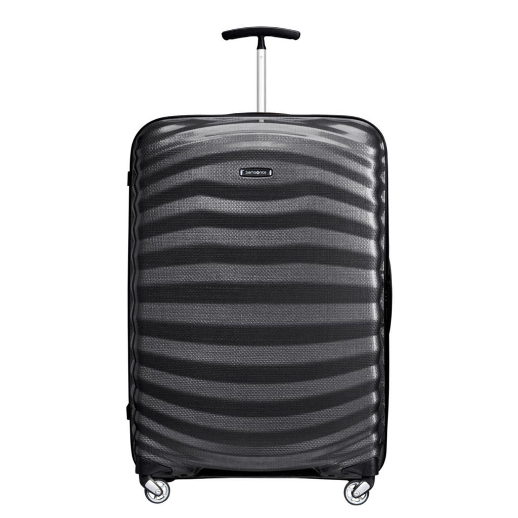 Samsonite trolley Lite-Shock 75 cm. zwart
