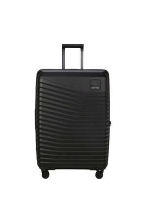 trolley Intuo 75 cm. Expandable zwart