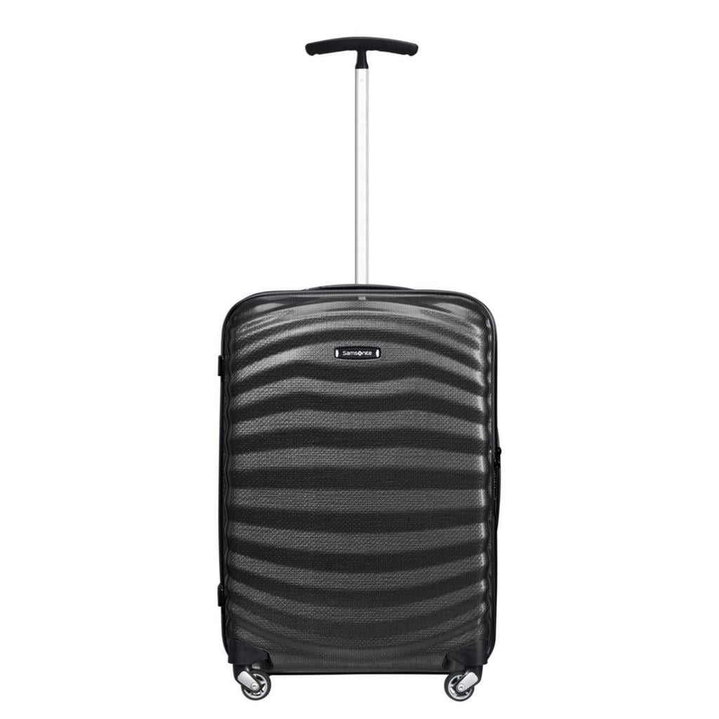 Samsonite trolley Lite-Shock 55 cm. zwart