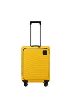 trolley Intuo 55 cm. Expandable met laptopvak geel
