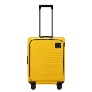 trolley Intuo 55 cm. Expandable met laptopvak geel