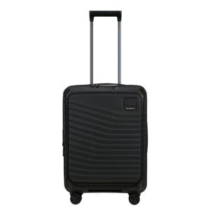 trolley Intuo 55 cm. Expandable met laptopvak zwart