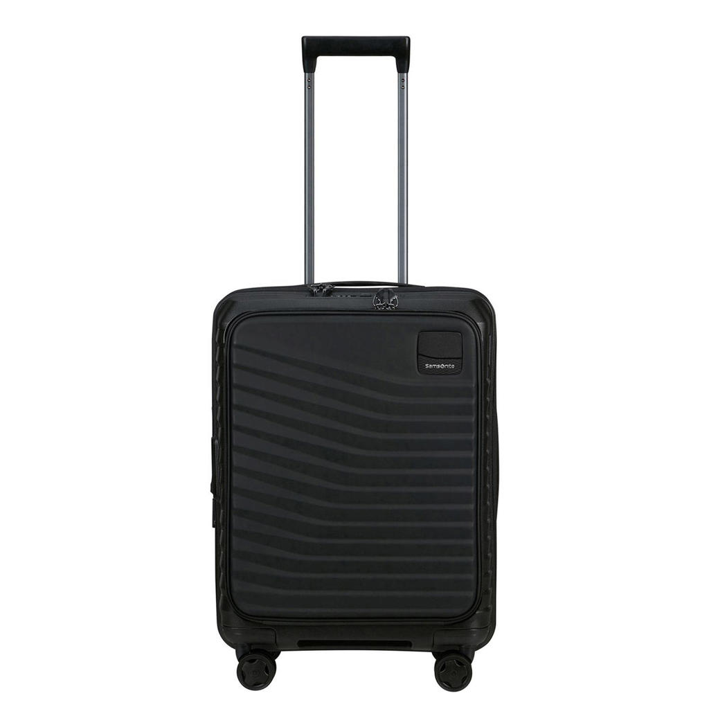 Samsonite trolley Intuo 55 cm. Expandable met laptopvak zwart