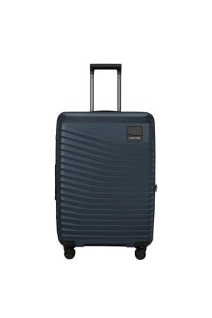 trolley Intuo 69 cm. Expandable donkerblauw