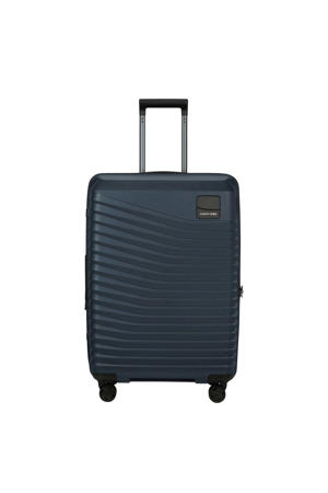 trolley Intuo 69 cm. Expandable donkerblauw