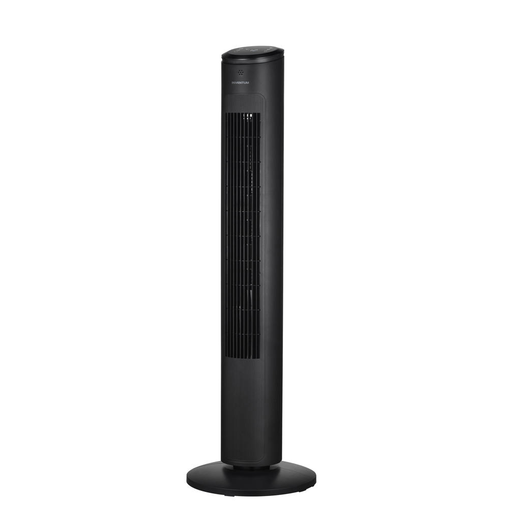 Inventum  Torenventilator - 3 snelheden, 4 windtypes - 102 cm hoog - 90° draaien - Zwart