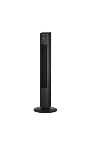  Torenventilator - 3 snelheden, 4 windtypes - 102 cm hoog - 90° draaien - Zwart