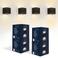 ZOLUNA solar wandlamp buiten Marga (4-delige set)