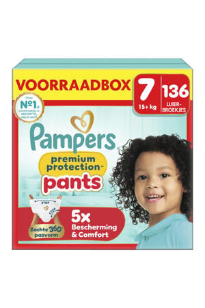 Maat 7 Voorraadbox - 136 Luierbroekjes - 15kg+