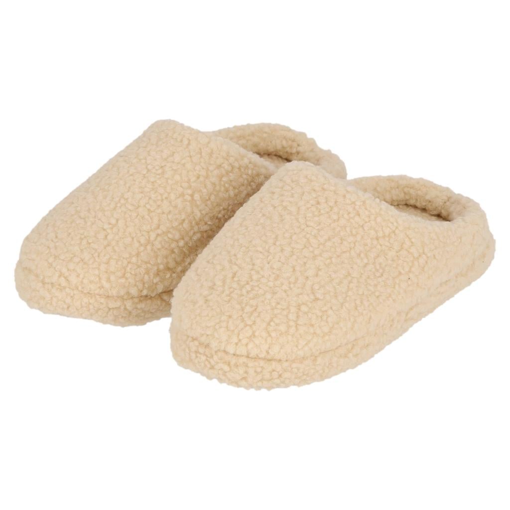 Apollo teddy pantoffels ecru