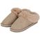 Apollo pantoffels met imitatiebont beige