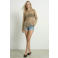HYPEDROP gehaakte top - beige