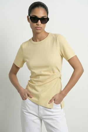 T-shirt - geel