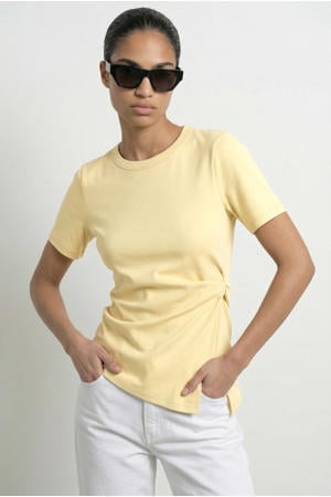 T-shirt - geel
