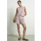 HYPEDROP regular fit gebreide casual short - oudroze