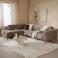 NOUS Living hoekbank links Brent - bruin