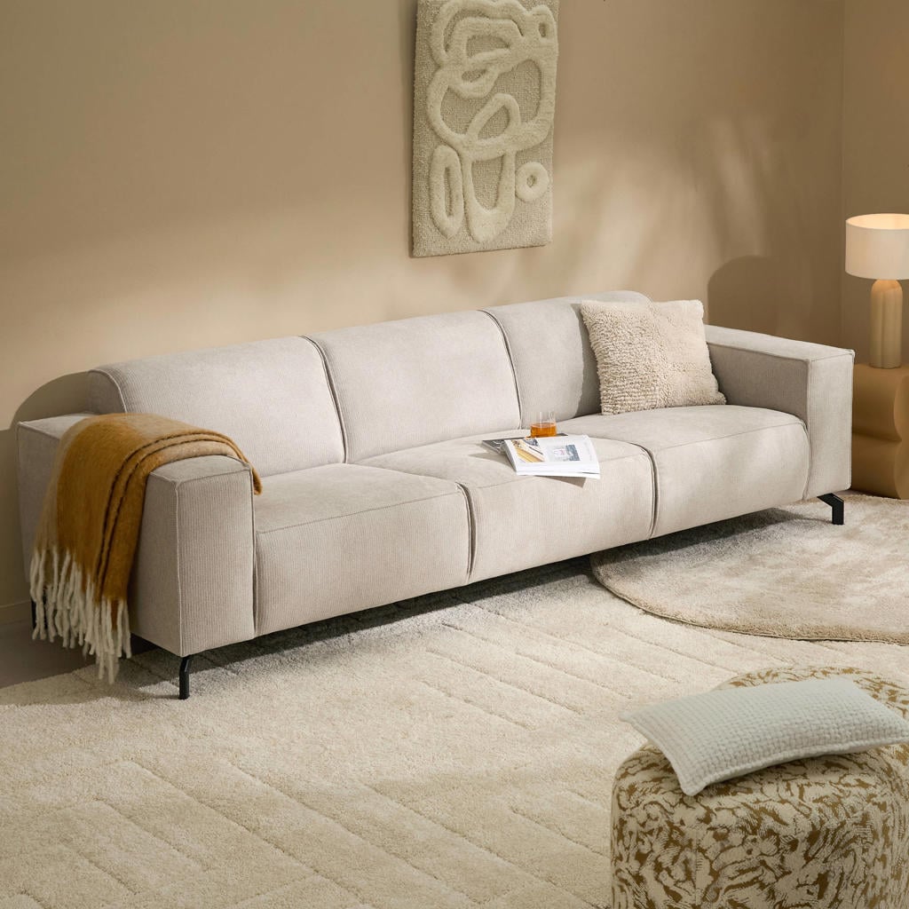 NOUS Living 3-zitsbank Brent - beige