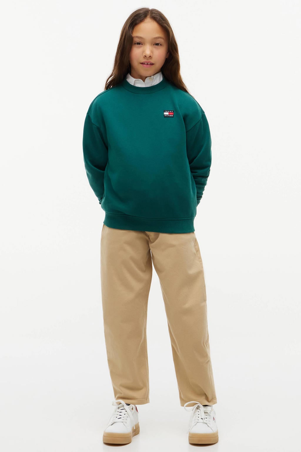 Tommy Hilfiger sweater - donkergroen