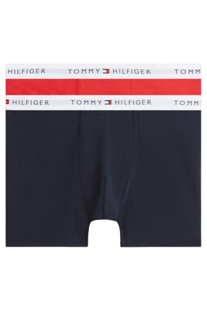 boxershorts - donkerblauw/rood (set van 2)