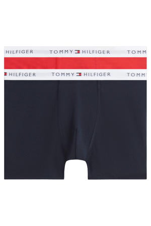boxershorts - donkerblauw/rood (set van 2)