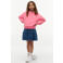 Tommy Hilfiger sweater met tekst - roze