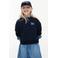 Tommy Hilfiger sweater met tekst - donkerblauw