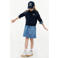 Tommy Hilfiger sweater met tekst - donkerblauw
