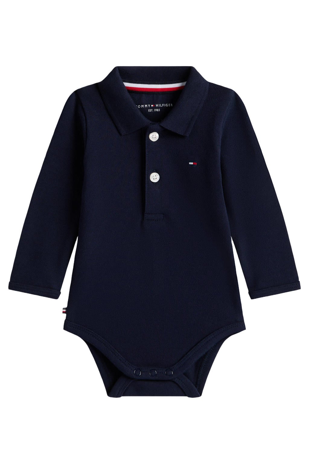 Tommy Hilfiger katoenen romper - donkerblauw