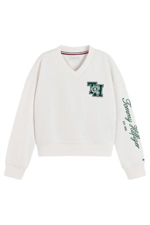 sweater met tekst - offwhite