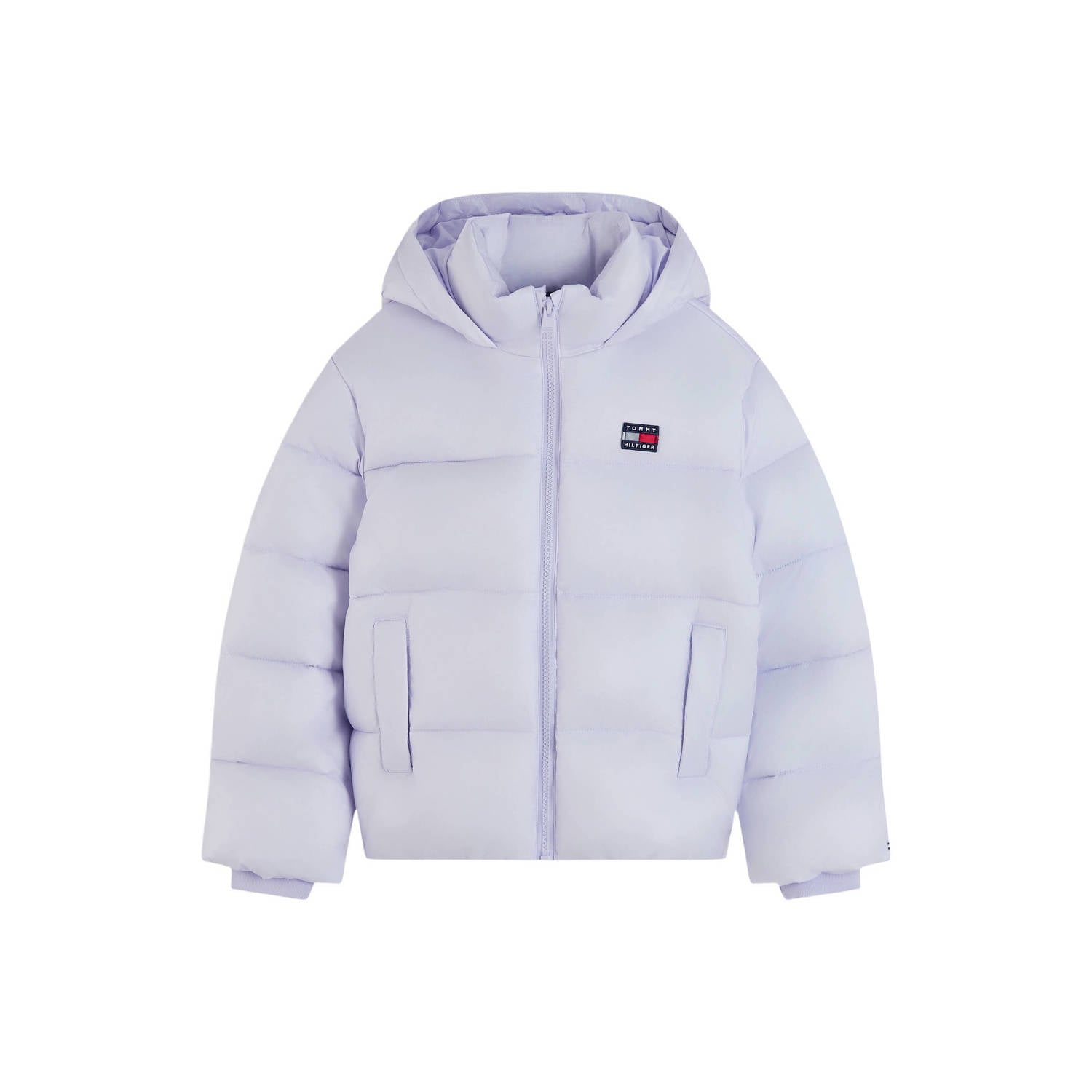 Tommy Hilfiger pufferjas lila