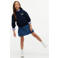 Tommy Hilfiger hoodie met tekst - donkerblauw