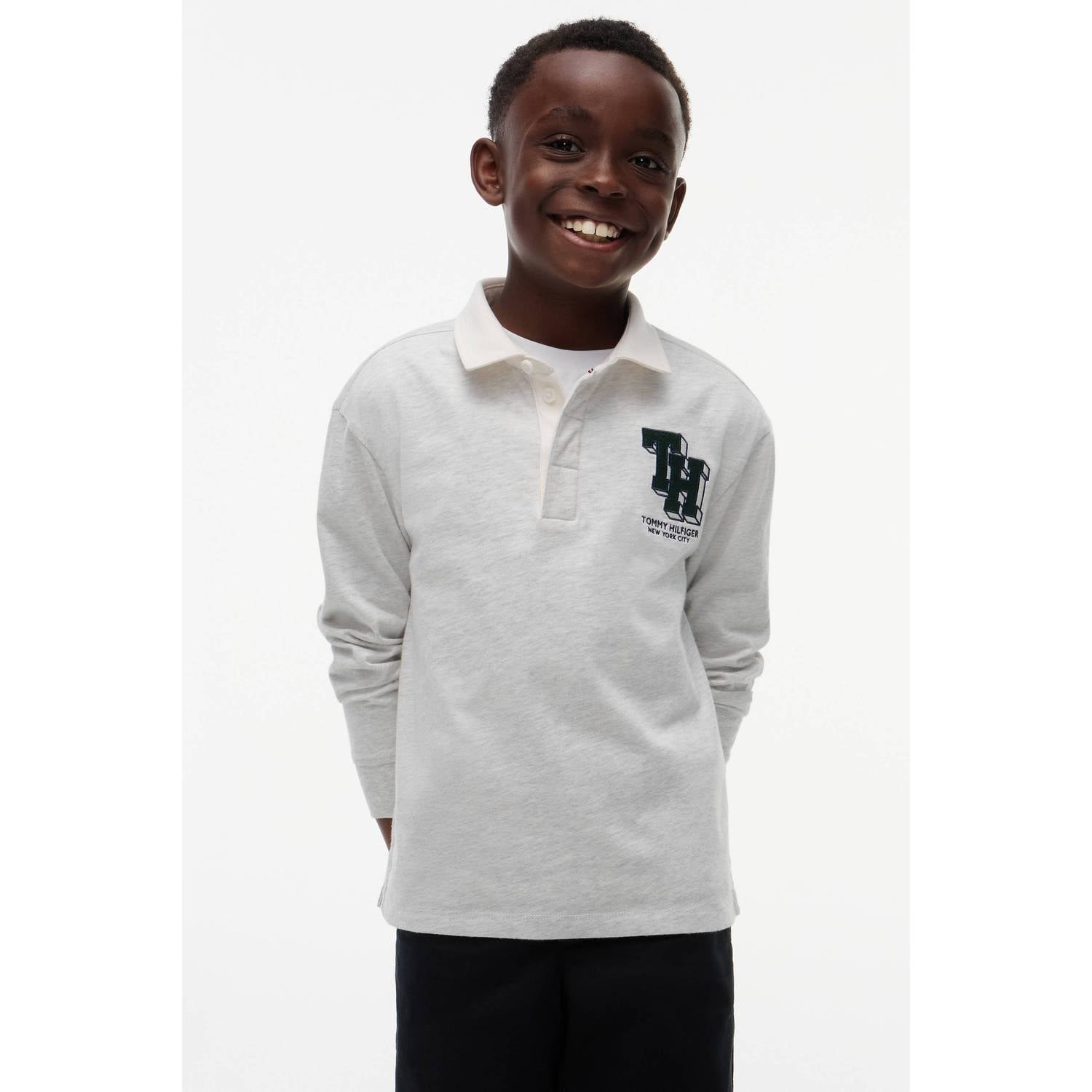 Tommy Hilfiger longsleeve lichtgrijs