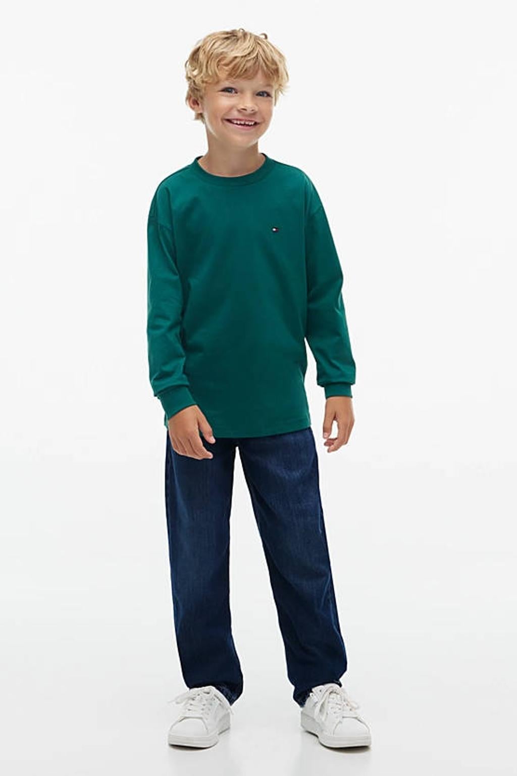 Tommy Hilfiger longsleeve - groen