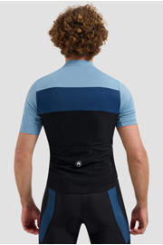 thumbnail: Rogelli Fietsshirt Core Block Zwart/Blauw