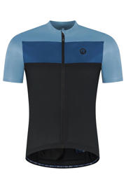 thumbnail: Rogelli Fietsshirt Core Block Zwart/Blauw